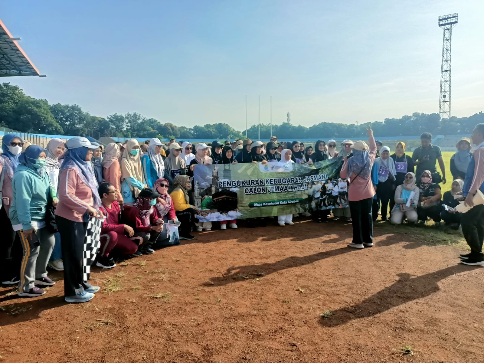 Tes Kebugaran Jamaah Haji Kota Cirebon
