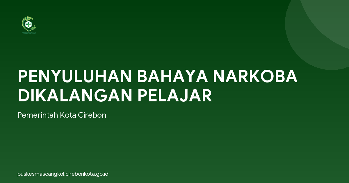 PENYULUHAN BAHAYA NARKOBA DIKALANGAN PELAJAR