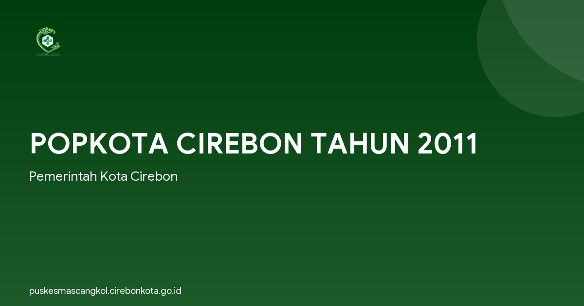 POPKOTA CIREBON TAHUN 2011