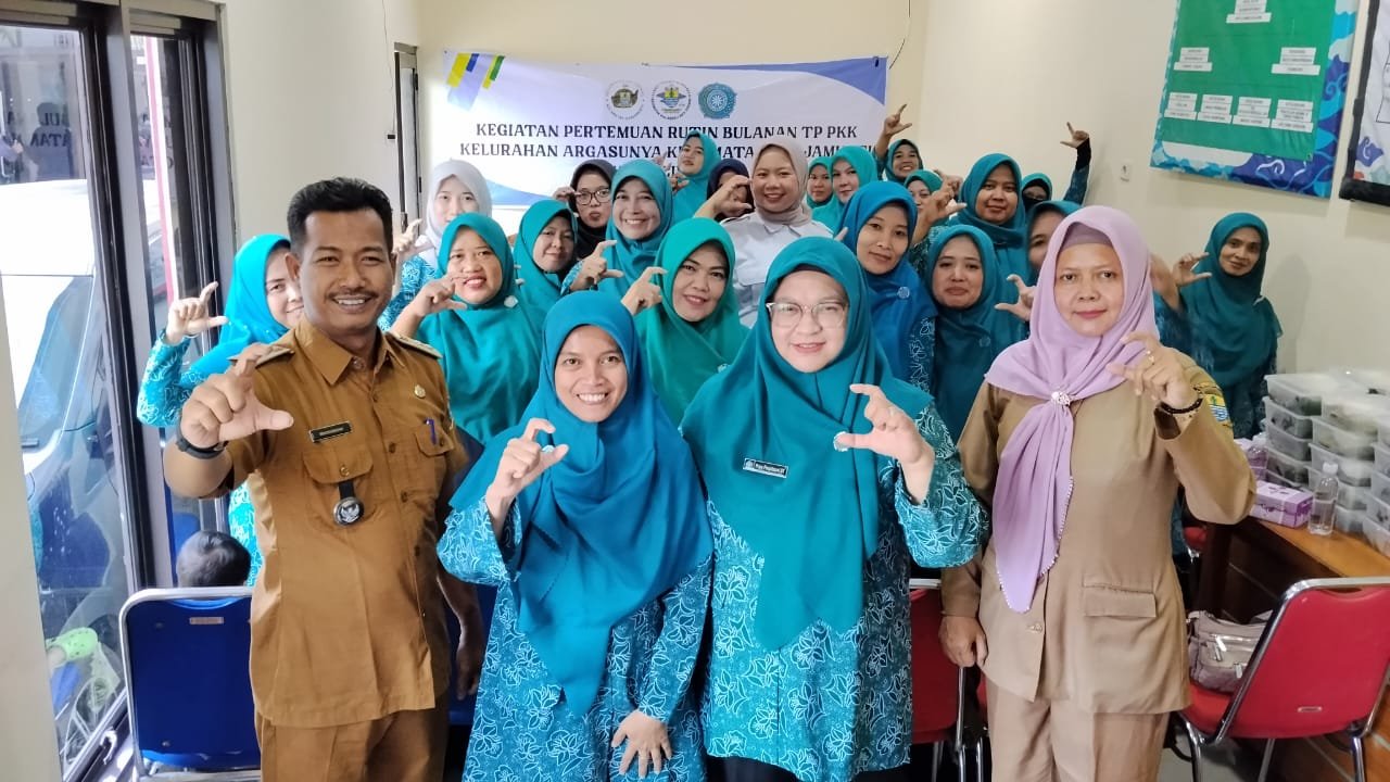 TP PKK KELURAHAN ARGASUNYA GELAR PERTEMUAN RUTIN, BAHAS EVALUASI dan PENGUATAN PROGRAM